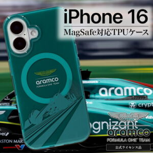 Aston Martin F1 グリーン TPU iPhoneケース