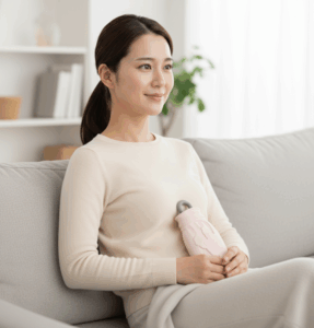 湯たんぽ、ゆたんぽ、レンジで湯たんぽ、レンジ、電子レンジ、冷却パック、保冷剤、エコ、ミニ、柔らかい、やわらかい、携帯性、温活、温かい、仙骨、仙腸関節、副交感神経、自律神経、肩こり、腰痛、冷え性、坐骨神経痛、妊活、腸活、骨盤、骨盤ケア、冷え、寒がり