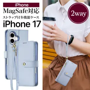 iPhone17ケース、手帳型