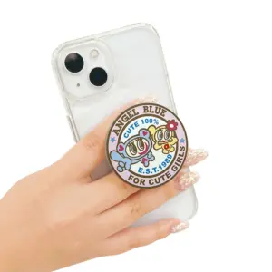 スマホグリップ、スマホアクセサリー、グリップ、キャラクター、ポケモン、ポケットモンスター、Pokémon LEGENDS Z-A、エンジェルブルー、ナカムラくん、スマホ小指、テキストサム損傷、腱鞘炎、スマホスタンド、スタンド機能、動画視聴、ホールド、パピモッチ、パモ、ヌメラ、ゲンガー、カビゴン、ミラー、鏡、手鏡、化粧直し、伸縮