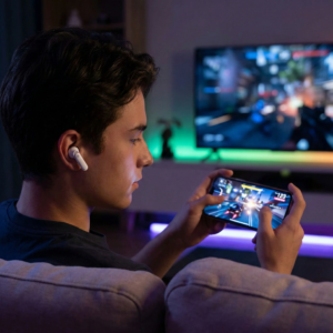 SOUL S-LIVE OE ANC Bluetoothワイヤレスイヤホン ハイブリッドアクティブノイズキャンセリング マルチポイント2台接続 低遅延ゲームモード搭載 高音質オンイヤー型