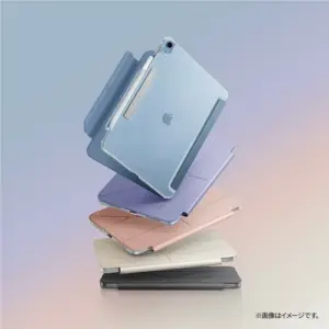 iPad Air 11inch 10.9inch ホワイト ケース タブレットケース カバー iPadカバー iPadケース 耐衝撃 iPad Air 11inch (M3/M2)/iPad Air 10.9inch (第5世代/第4世代) CAMDEN CLICK IVORY