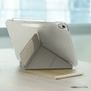 iPad Air 11inch 10.9inch ホワイト ケース タブレットケース カバー iPadカバー iPadケース 耐衝撃 iPad Air 11inch (M3/M2)/iPad Air 10.9inch (第5世代/第4世代) CAMDEN CLICK IVORY