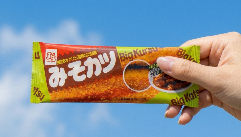 SNSで話題の神席祈願の願掛け用ビッグカツ