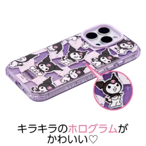 クロミ、kuromi、#世界クロミ化計画、スマホケース、サンリオ